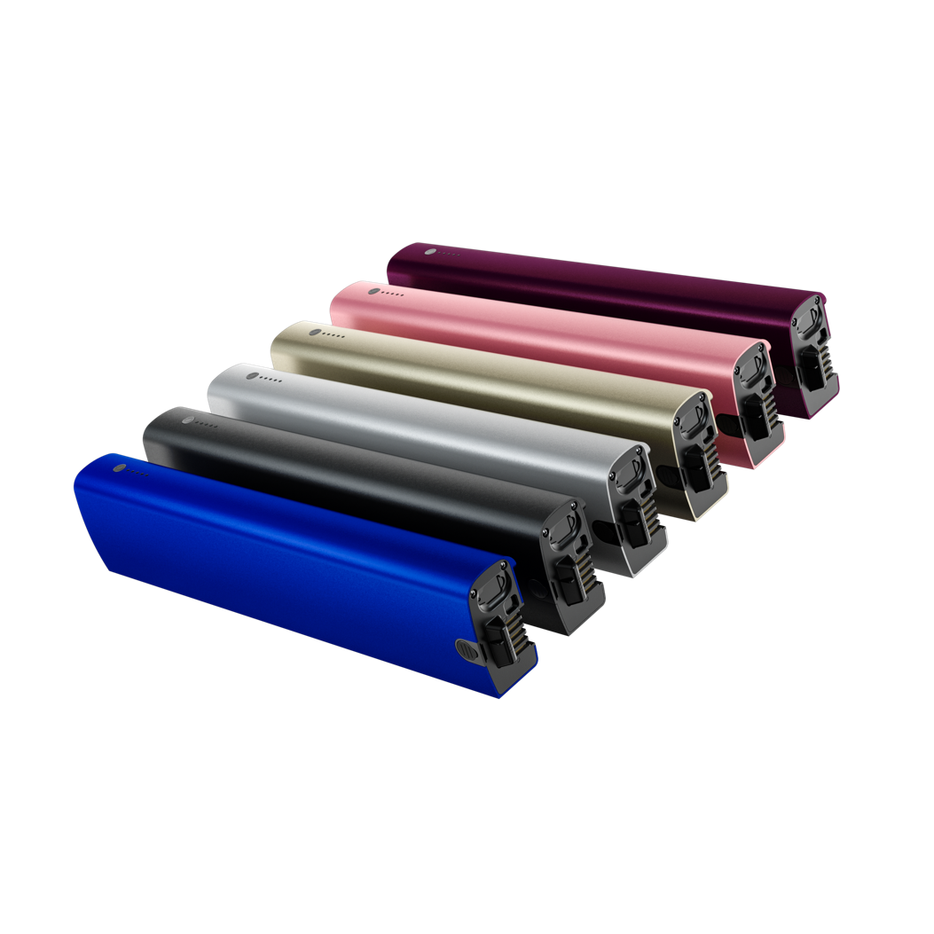All colors for empty battery shell of Fuell Flluid ebike