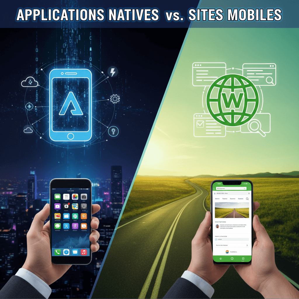 Applications natives vs sites mobiles